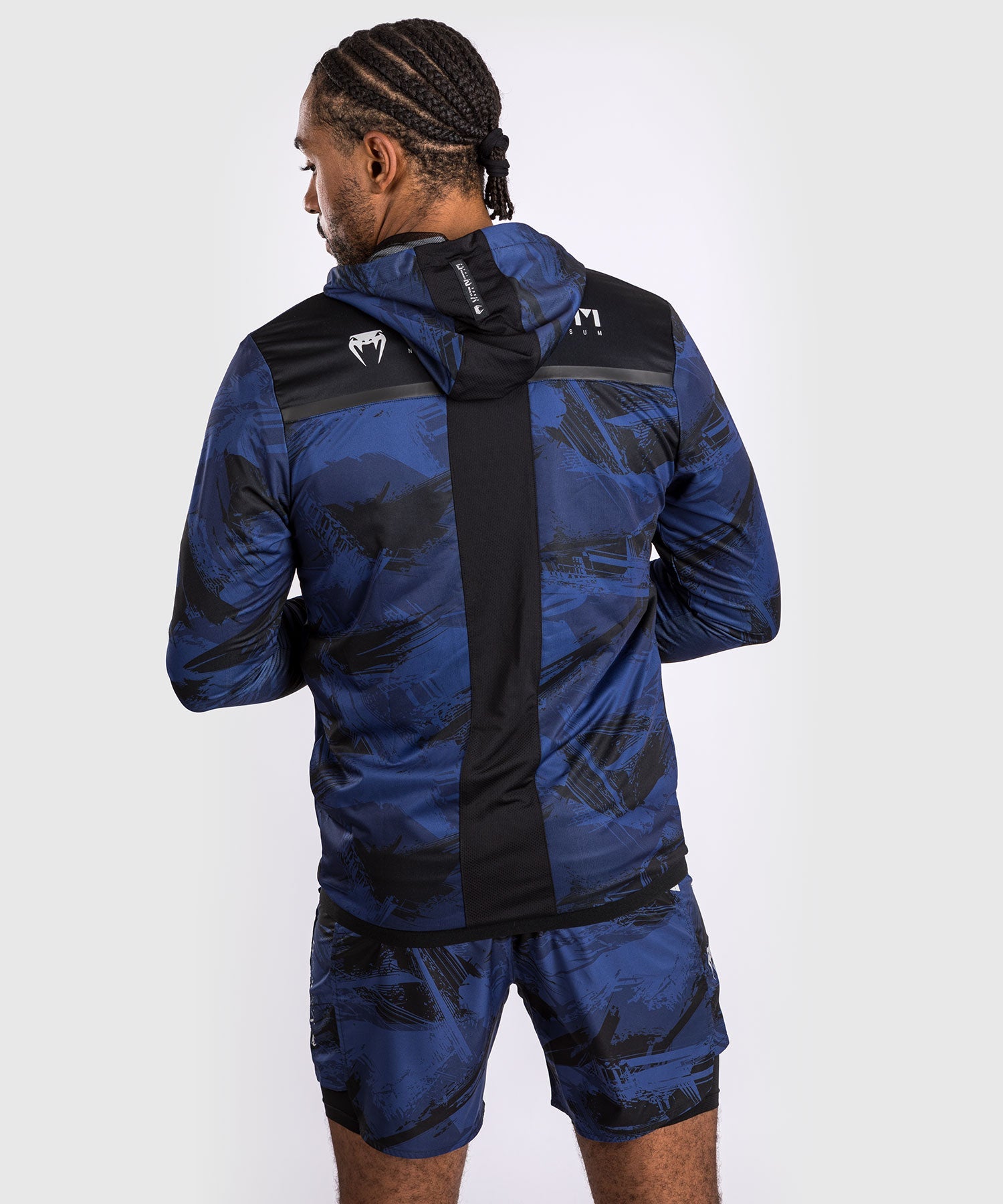 Venum Electron 3.0 Hoodie - Navy Blue