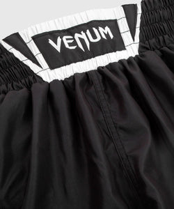 VENUM Elite Boxing Shorts - Black/White