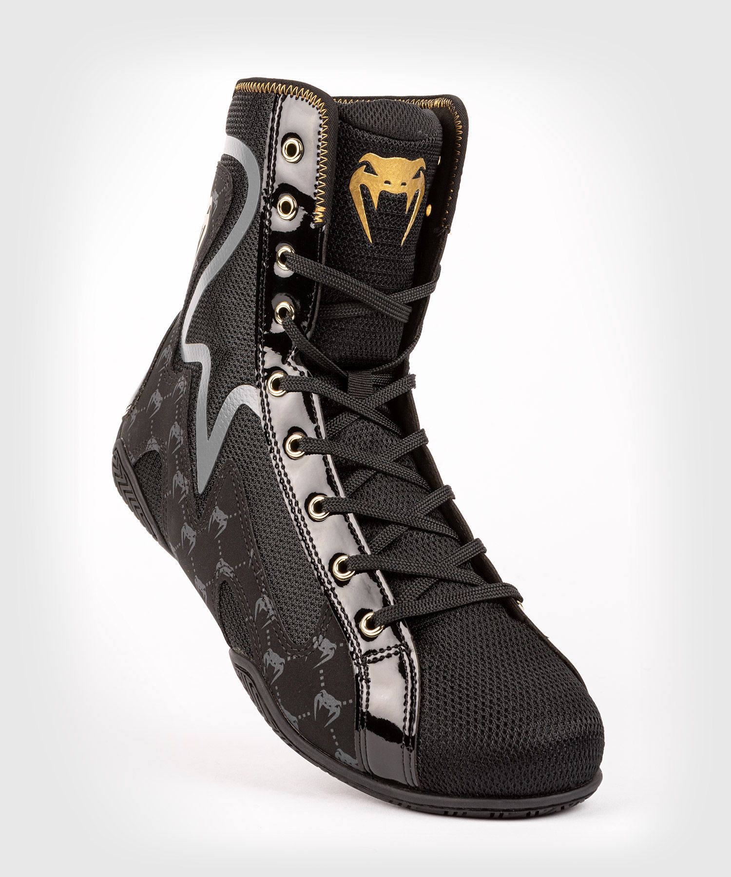 VENUM Elite Evo Monogram Boxing Shoes - Black