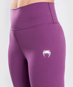 Load image into Gallery viewer, Venum Essential Lifestyle Leggings - Dusky Orchid/Brushed Silver

