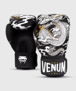 Load image into Gallery viewer, Venum Dragon&#39;s Flight Boxing Gloves - Black/White
