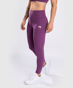 Load image into Gallery viewer, Venum Essential Lifestyle Leggings - Dusky Orchid/Brushed Silver
