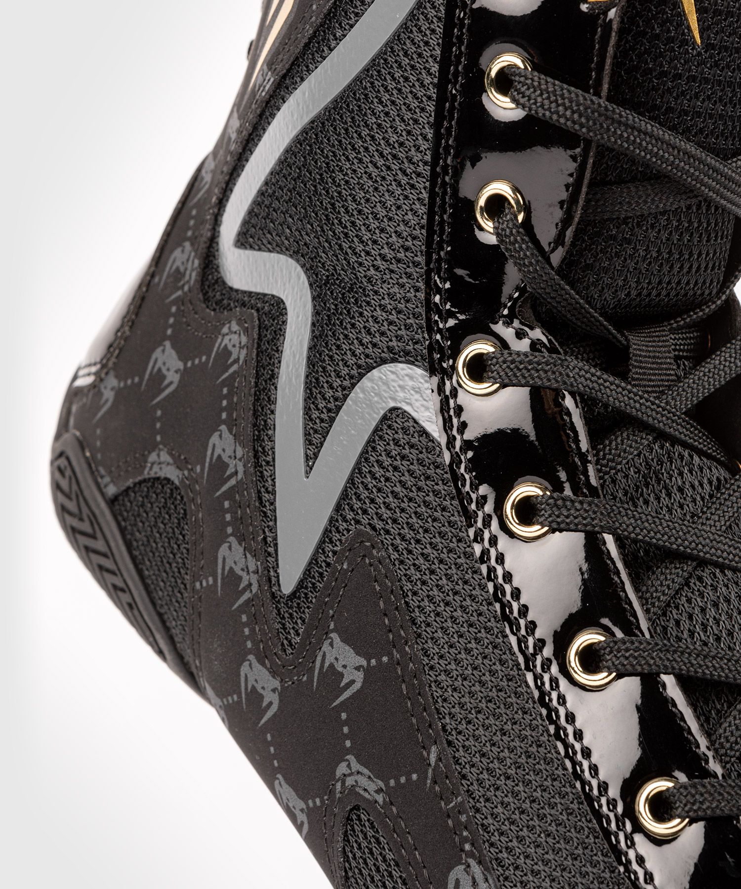 VENUM Elite Evo Monogram Boxing Shoes - Black