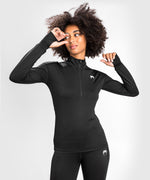 Load image into Gallery viewer, Venum Essential Women&#39;s Base Layer Top - Black
